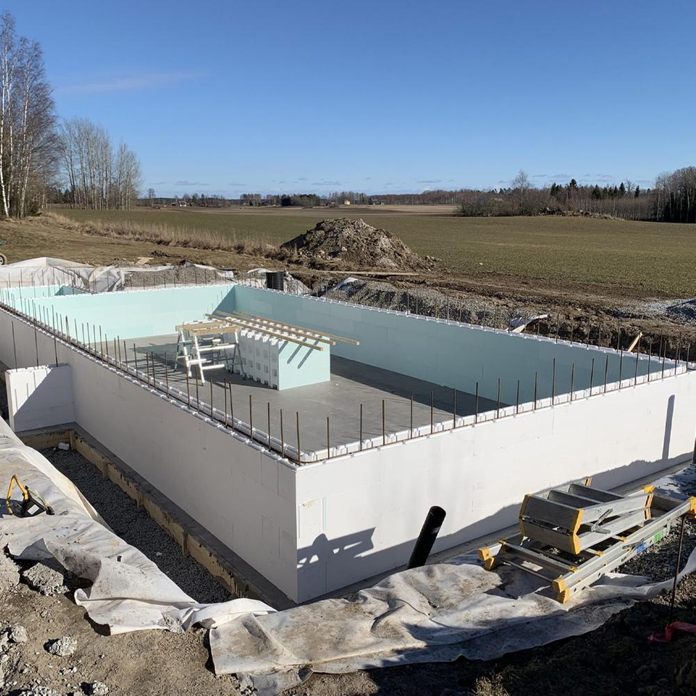 PPG Styroporsten plus 1000 (L)x250(B)x300(H) Hårdhed PS40 yderside - PS80 inderside