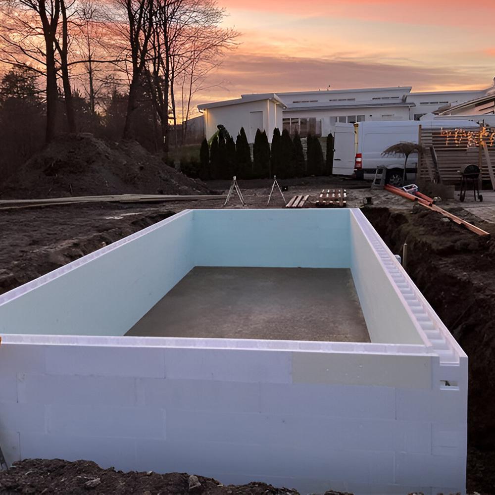 PPG Styroporsten plus 1000 (L)x250(B)x300(H) Hårdhed PS40 yderside - PS80 inderside