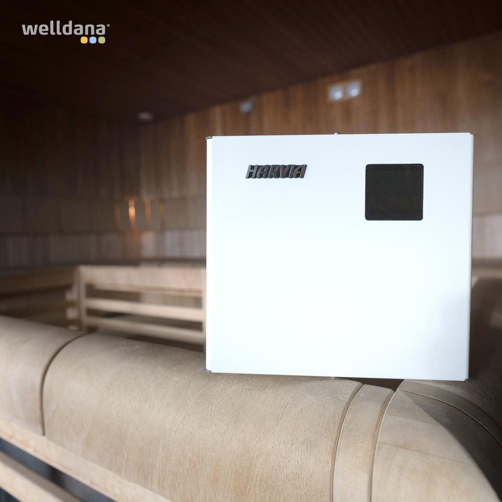 Styring Max 17 kw.   Med touchpanel og uge ur