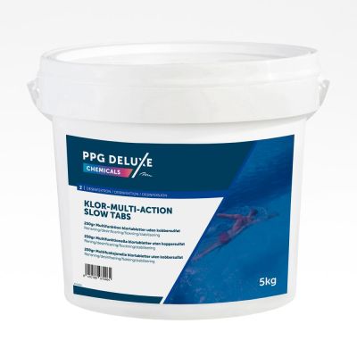 Multifunktion Klor­tablett 250 g /5 kg Rening /desinficering/flockning/stabilisering