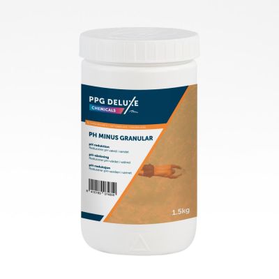pH Minus granulat 1,5 kg  Reducerar pH-värdet i vattnet