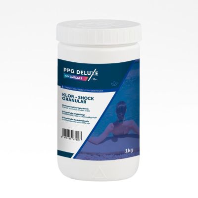 Klor granulat snabblösligt 1 kg - SPA Stabiliserat snabbverkande klor