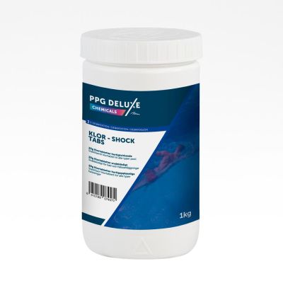 20 gr Klortabletter snabblösligt 1 kg - SPA Stabiliserat snabbverkande klor