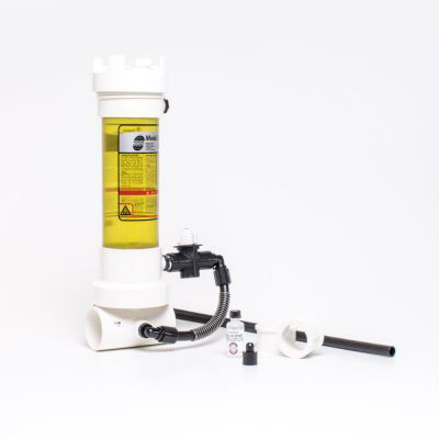 Klorinator In-line Transparent cylinder