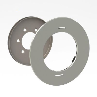 Fläns Ultra Flat Ø170 mm Rostfritt stål Spectra, Adagio, Allegra, PRO