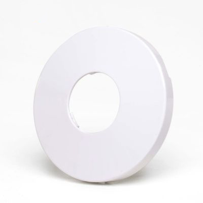 Främre fläns Vit PVC Ø50 Modell RF Adagio/Spectra