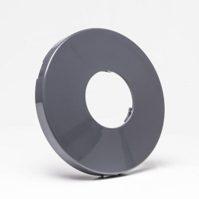Främre fläns Mörkgrå PVC Ø50 Modell RA Adagio/Spectra