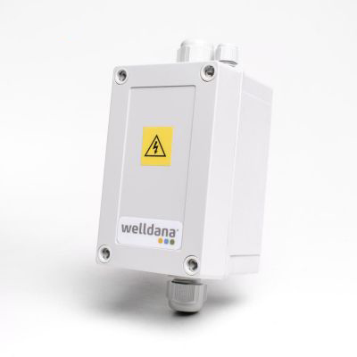 Welldana® kontaktbox Till max 12 kW elvärmare.