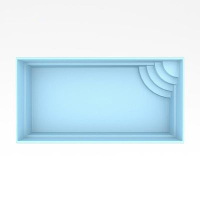 Fiberpool modell Bern 6 x 3 x 1,5 m