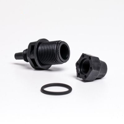 Mutter+ O-ring+ slangadapter f. kemikaliepump