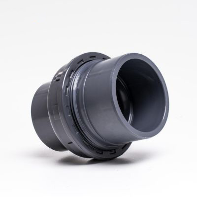 Konisk anslutning x 50 mm t/ RTL-filter DN40 Grå
