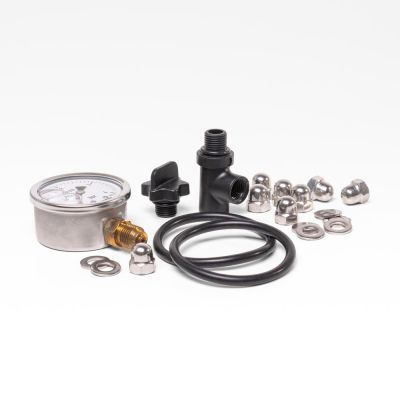 Udluftnings kit til Bilbao/PPG filtre side ventil inklusiv  manometer