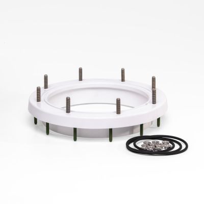 Komplet Lukke/Mellem flange f. PPG filter