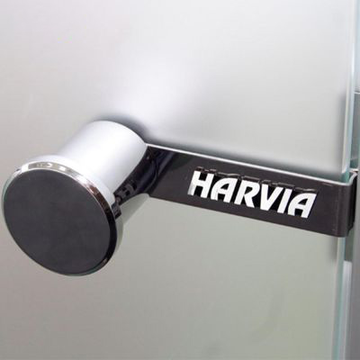 Handtag + lås för bastuträdörr Med magnetlås.