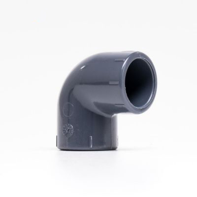 Vinkel 90°, 25 mm PVC. Lim/lim