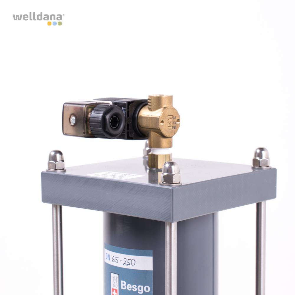 Besgo automatventil för vatten- eller lufttryck