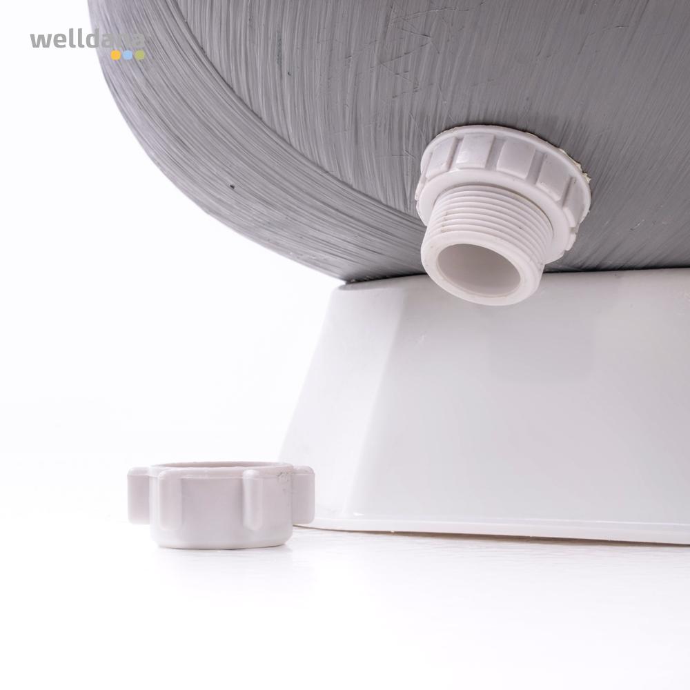 Welldana® sandfilter, GRÅ Sido- och toppmonterat